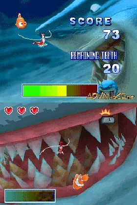 Finding Nemo - Escape to the Big Blue - Special Edition (Europe) (Fr,De,It,Nl) screen shot game playing